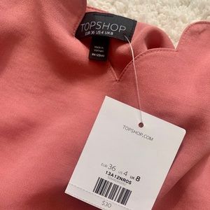 Topshop scallop cami